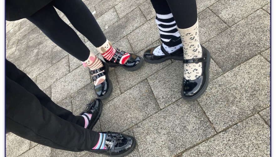 Odd Socks Day at MEA