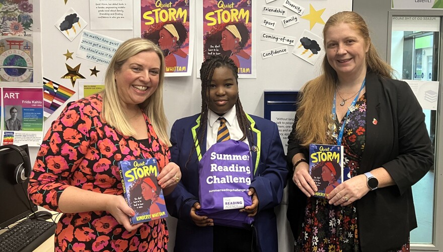 Celebrating our Summer Reading Champion!