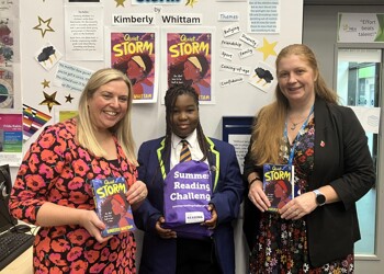 Celebrating our Summer Reading Champion!