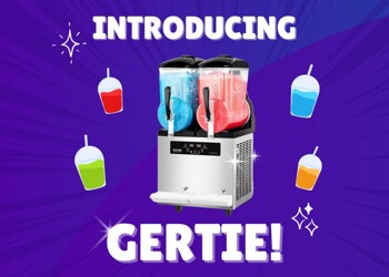 Introducing... Gertie the Slushie Machine!