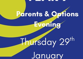 Year 9 Parents & Options Evening